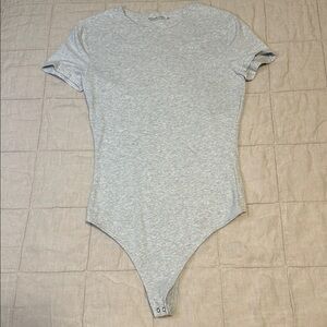 Abercrombie & Fitch Light Gray Tee